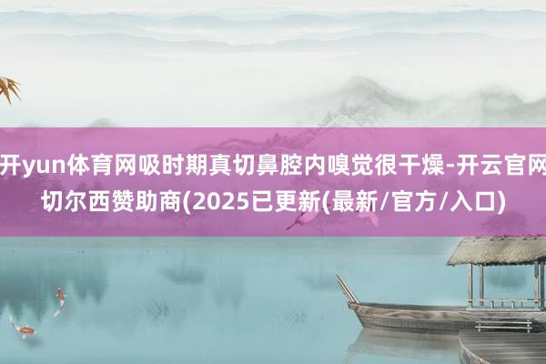 开yun体育网吸时期真切鼻腔内嗅觉很干燥-开云官网切尔西赞助商(2025已更新(最新/官方/入口)