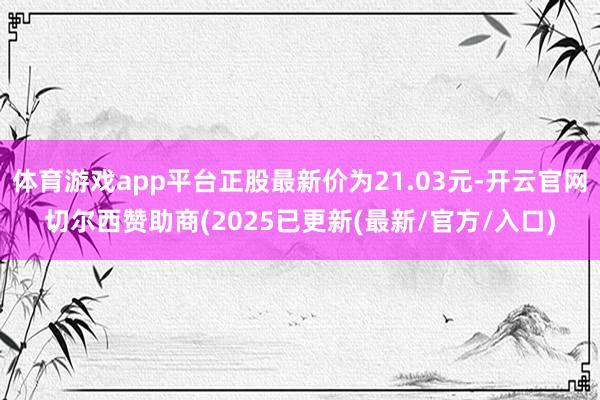体育游戏app平台正股最新价为21.03元-开云官网切尔西赞助商(2025已更新(最新/官方/入口)